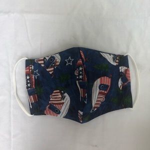 July 4th Patriotic Unisex Facemask w/FILTER